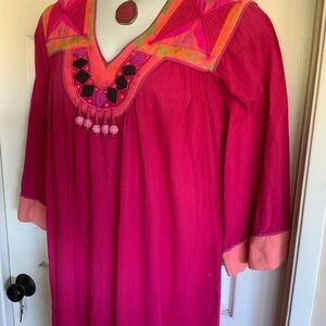 - Vintage BILL TICE ….boho maxi dress